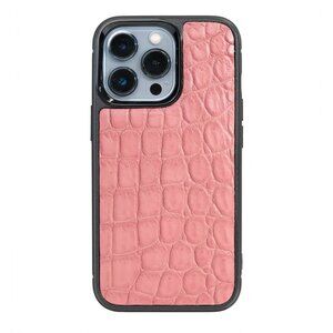 Elegant Alligator Leather iPhone 13 Pro Case - Gypsy Love